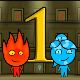 Fireboy And Watergirl cover art from the browser game listing